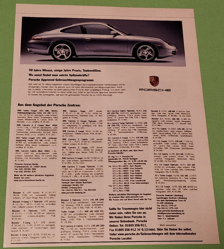 Porsche werbeanzeige - 8.,