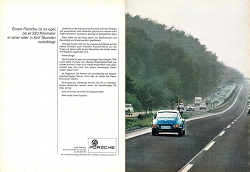 Porsche 911 reklame - porsche, s