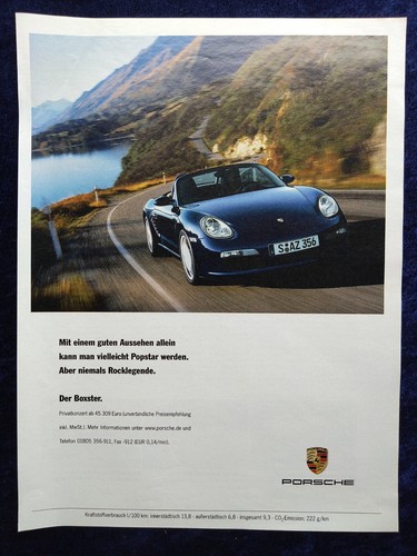 Porsche boxster originale - porsche, boxster,