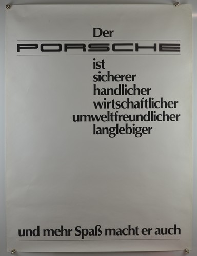 Schönes plakat poster - schönes, porsche