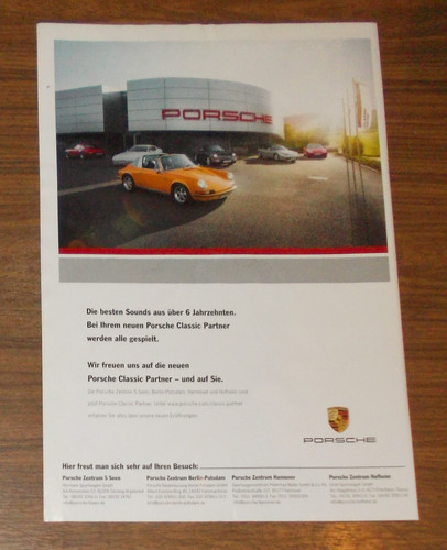 Seltene werbung porsche - seltene,