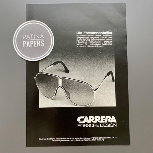 1981 carrera porsche - carrera, design