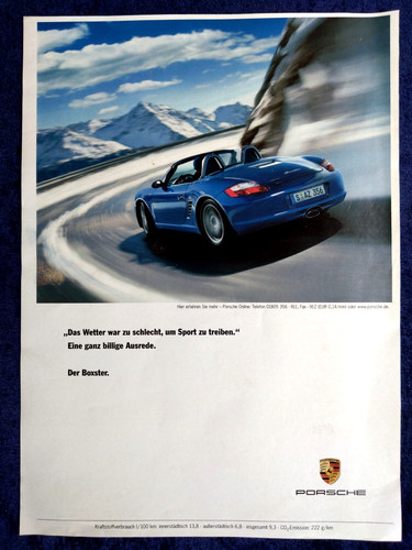 Porsche boxter originale - ,