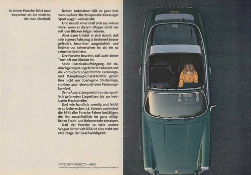 Porsche werbung reklame - werbung,