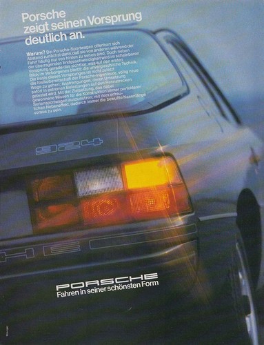Porsche 924 reklame - -,