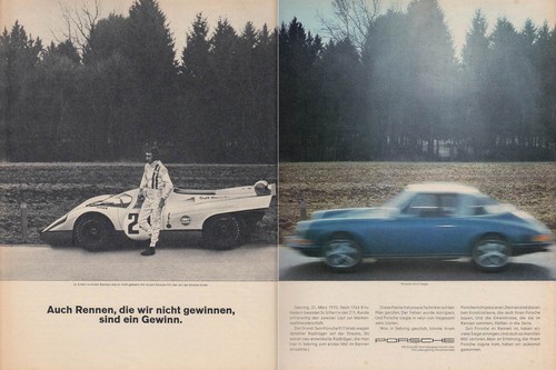Porsche 911 targa reklame - 911,