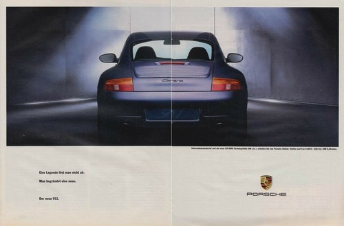 Porsche 911 reklame - -,
