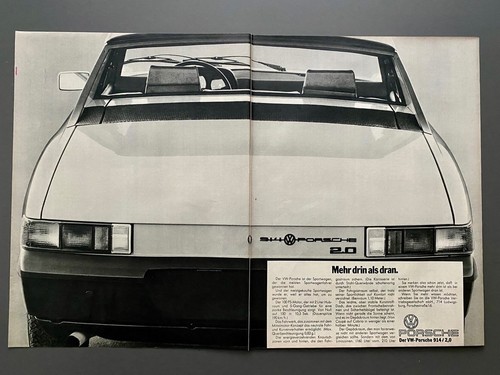 1973 porsche 914 - vw-porsche, drin