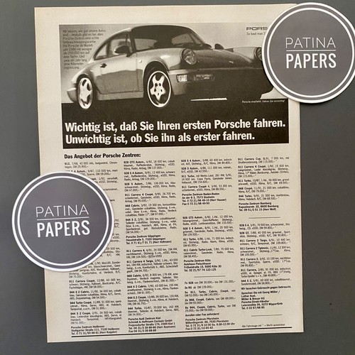 1992 porsche gebrauchtwagen - porsche,