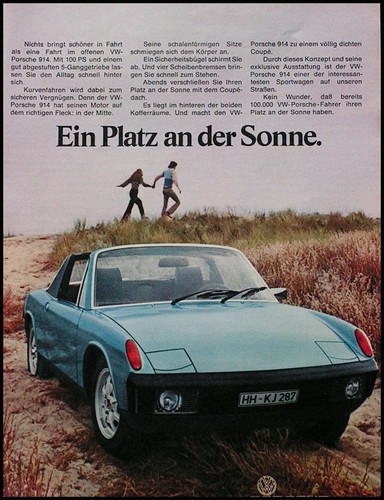 Porsche 914 originale - vw,