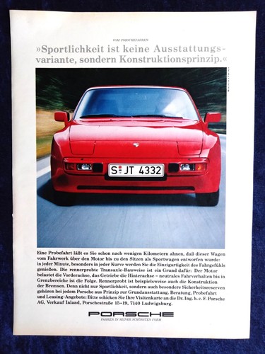 Porsche 944 originale - vw,