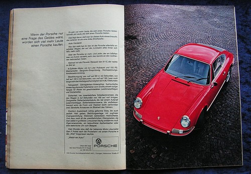 Porsche 911 originale werbung - 911,,