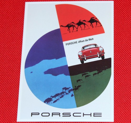 Orig porsche postkarte 356 - orig.,